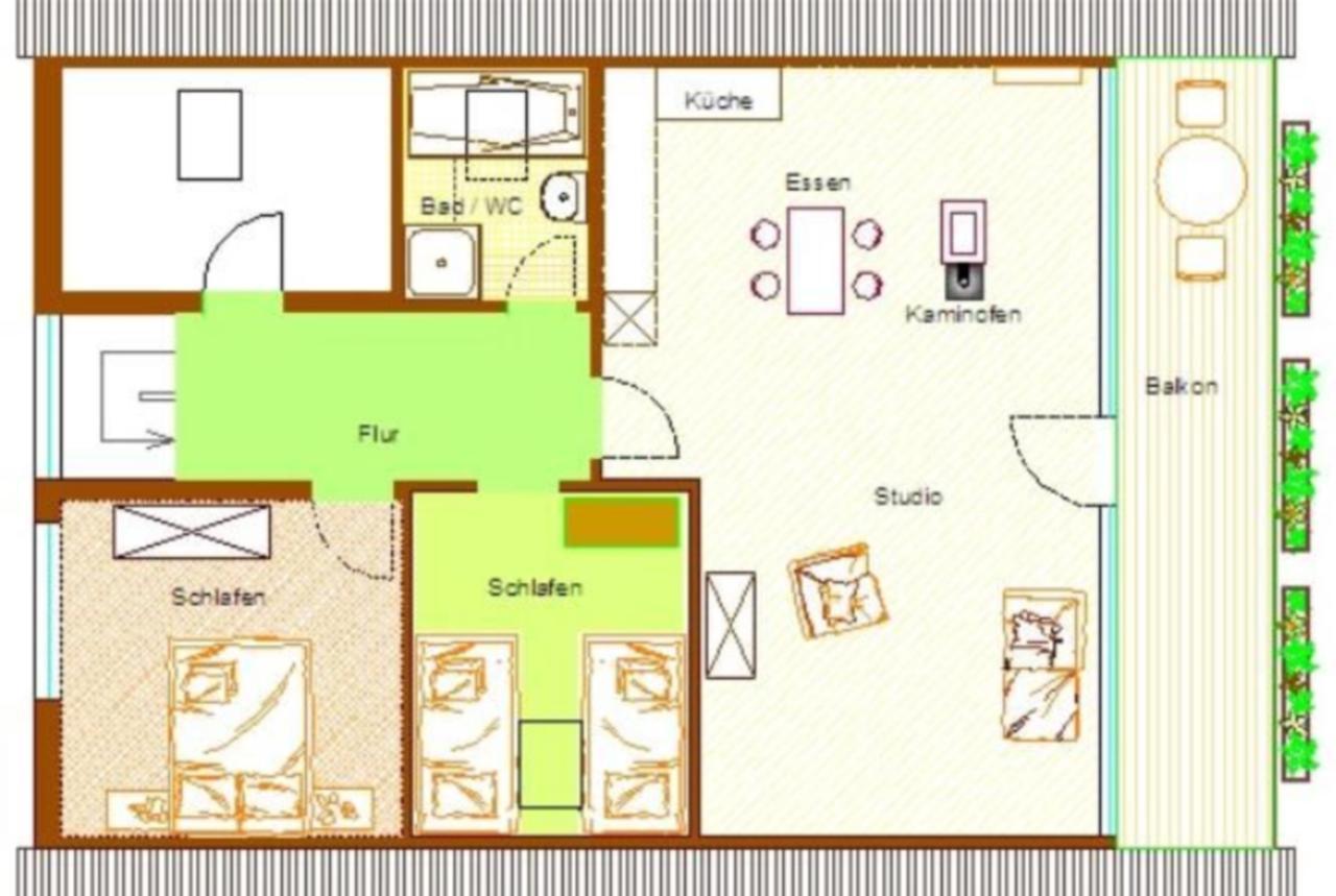 温特贝格Haus Sonnenhuegel公寓 外观 照片